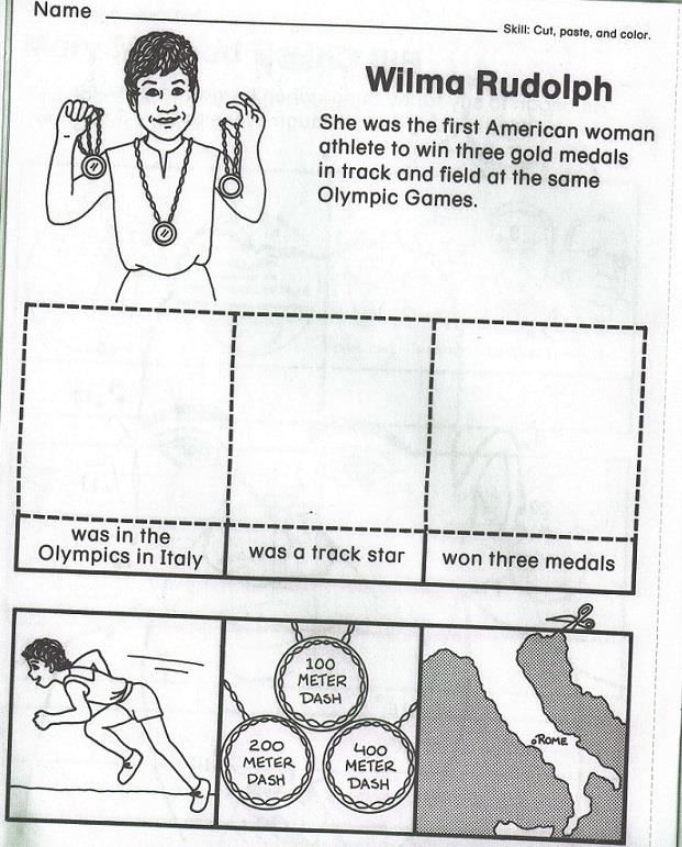 Wilma Rudolph K-2